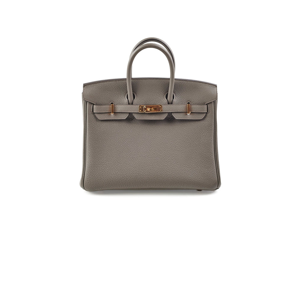 Hermes Birkin 25 Togo Etain - Z Stamp