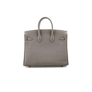 Hermes Birkin 25 Togo Etain - Z Stamp