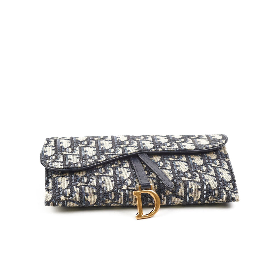 Christian Dior Oblique Wallet On Chain WOC
