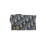 Christian Dior Trotter Saddle Oblique Zipper  Holder