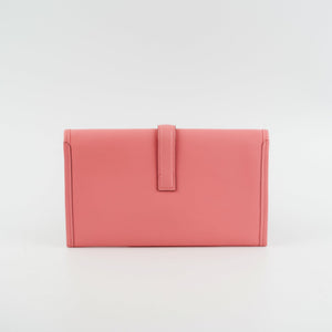 Hermes Jige Mini Swift Rose Clutch Duo - D Stamp