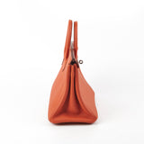 Hermes Birkin 25 Battue/Rouge Y Stamp