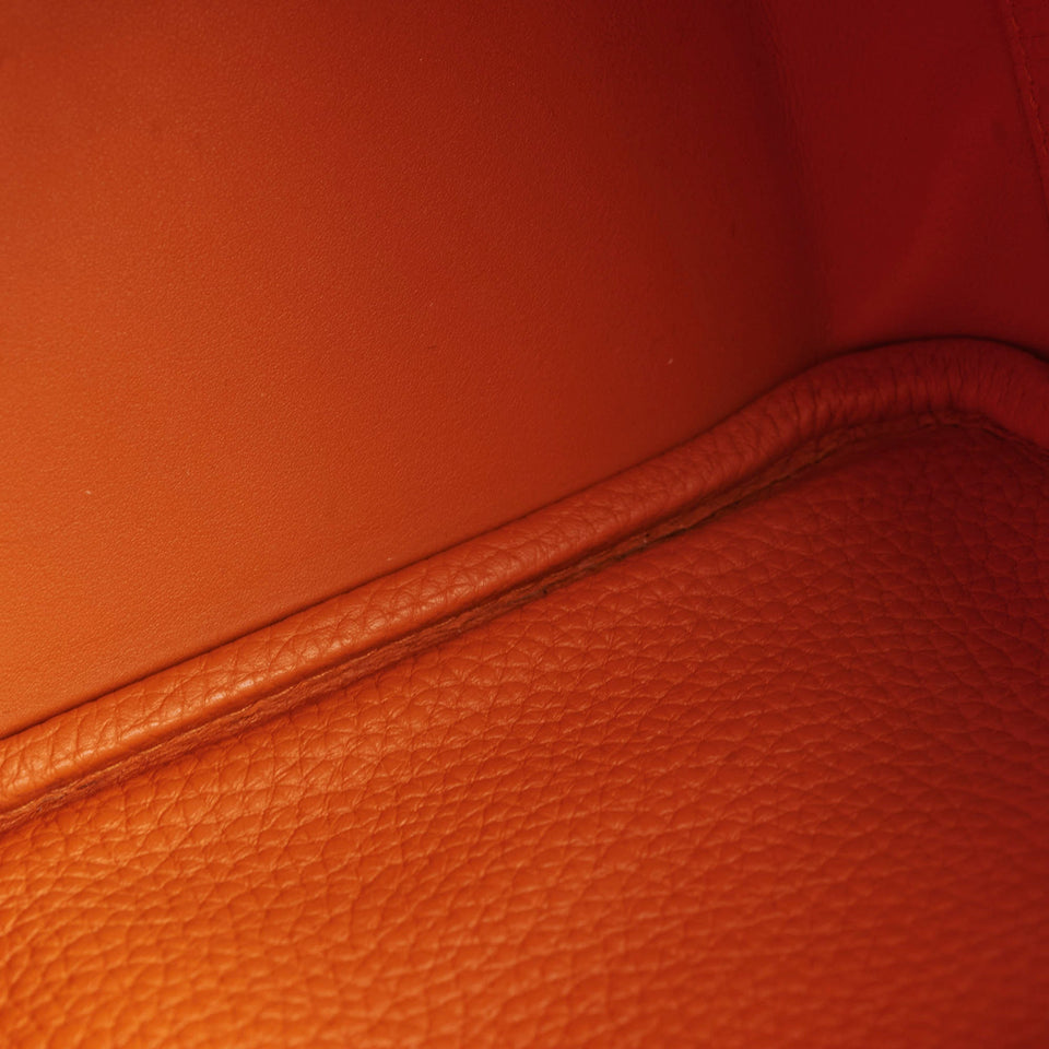 Hermes Lindy 26 Clemence Orange - C Stamp