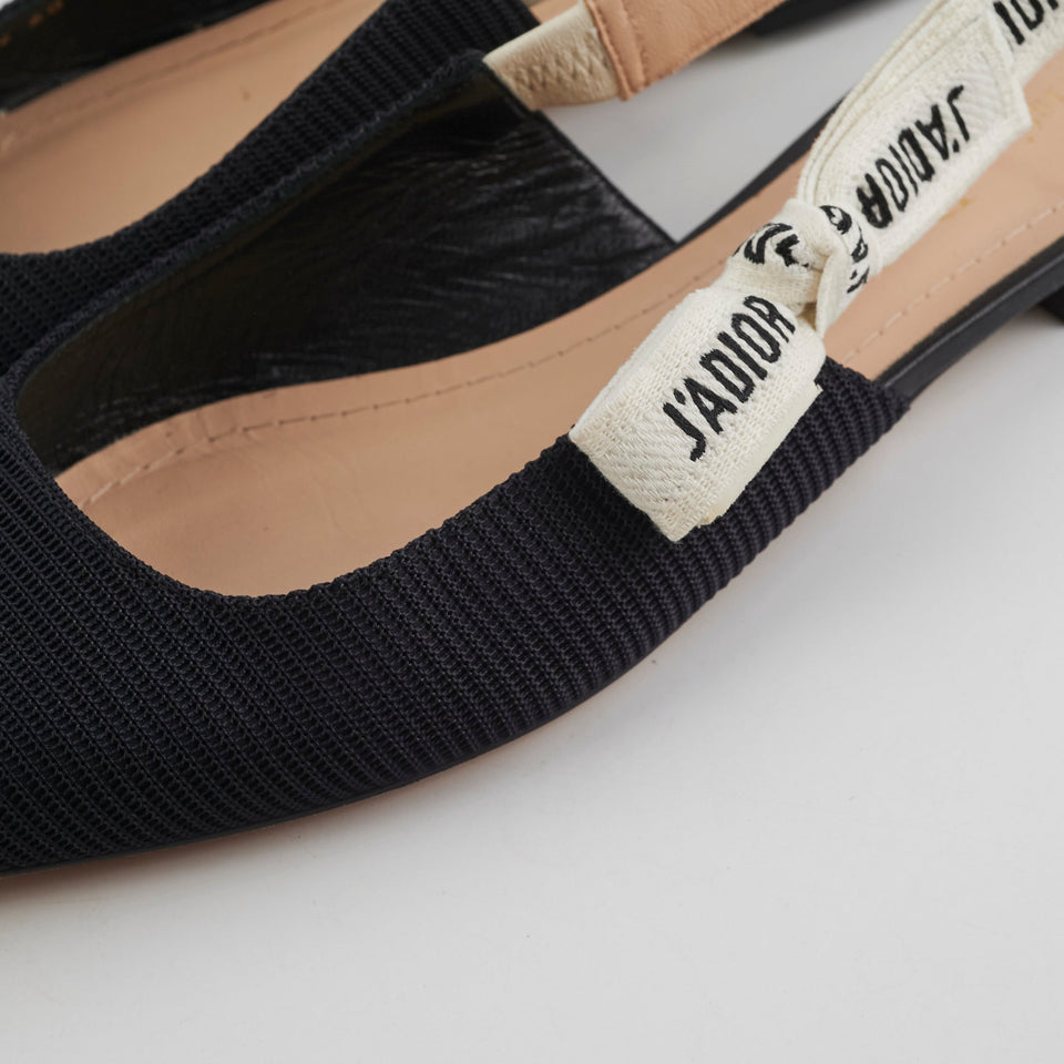 Christian Dior J'ADior Slingback Flats size 40
