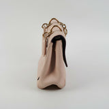 Christian Dior Mini Be Dior Pink Leather Top Handle Bag