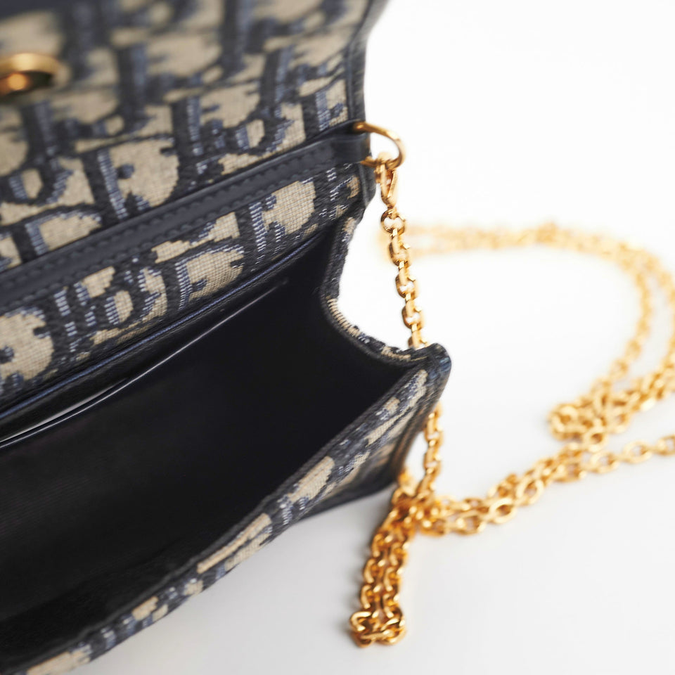 Christian Dior Mini Oblique Crossbody Pouch Belt Bag