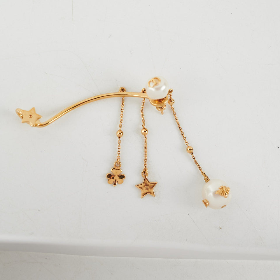 Dior Pearl Gold Earcuffs