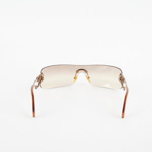 Christian Dior Bronze Square Sunglasses