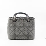 Dior Lady Dior Medium Black