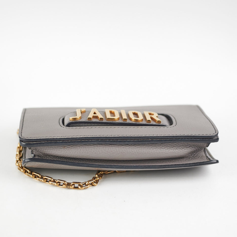 Dior J'aDior Flap Grey