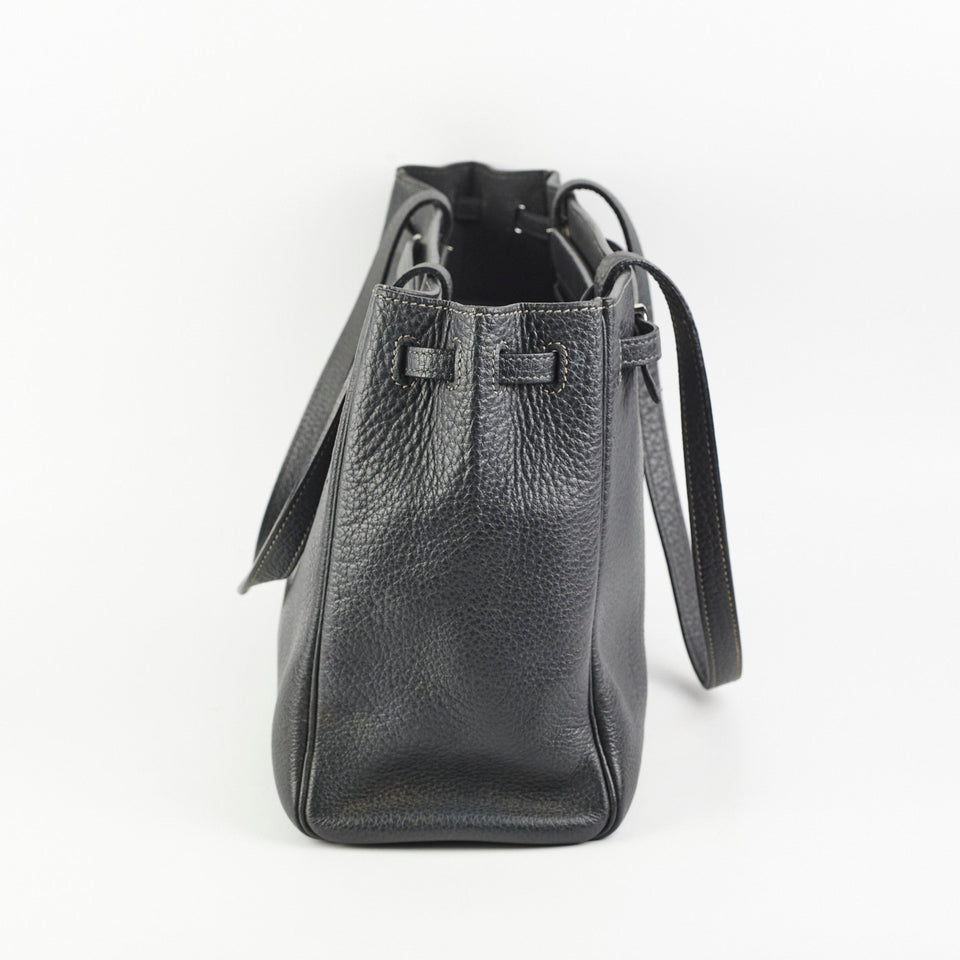 Hermes Cabana Tote Dark Grey - F Square Stamp