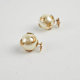 Christian Dior Star Moon Pearl Earrings