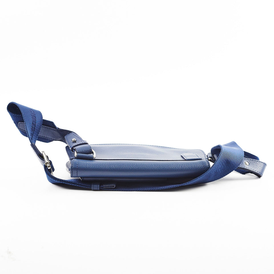 Christian Dior Mens Saddle Navy Crossbody Bag