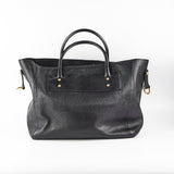 Christian Dior Diorangeles Studded Leather Tote Black