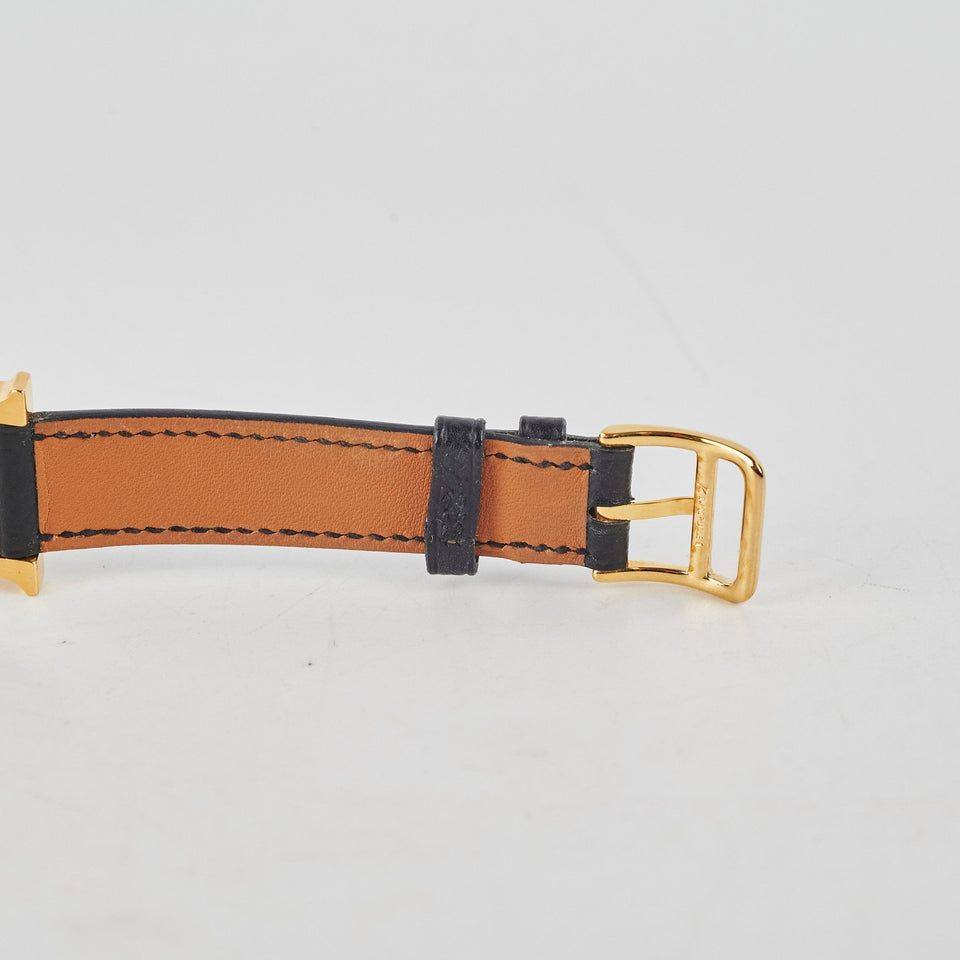 Hermes H Watch 30mm Navy Blue