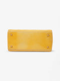 Christian Dior Lady Dior Yellow Patent Leather Medium
