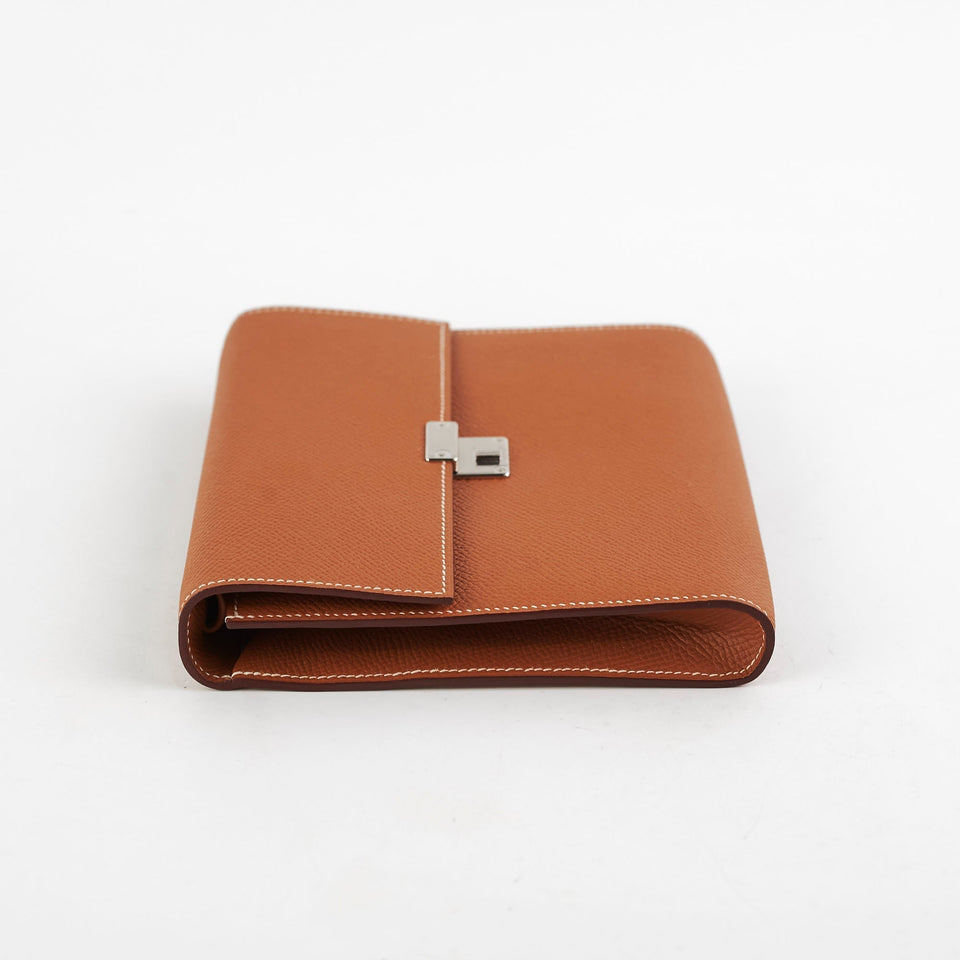 Hermes Clic 16 Wallet on Strap Gold C Stamp