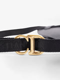 Christian Dior Saddle Belt Bag Black Leather