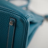 Hermes Birkin 30 Blue Jeans Togo Square R 2014