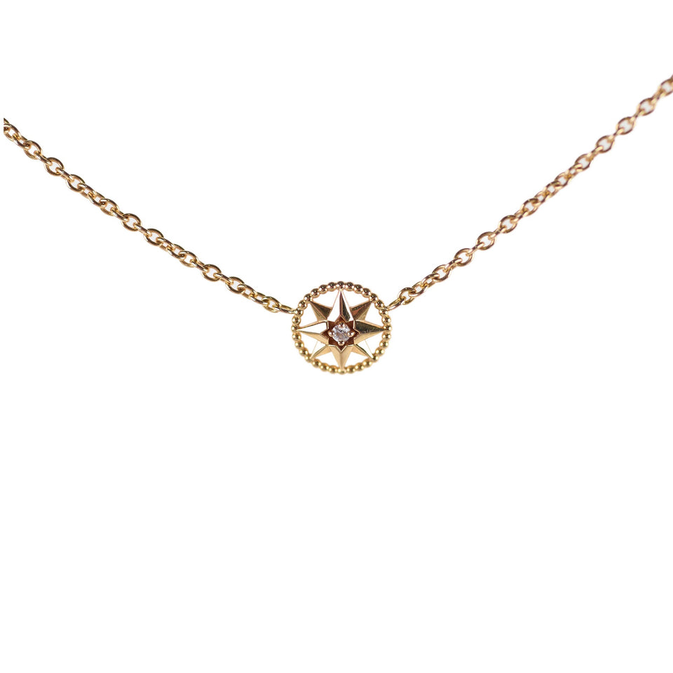 Christian Dior Collier Halskette Rose Des Vents Necklace