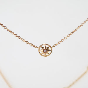 Christian Dior Collier Halskette Rose Des Vents Necklace