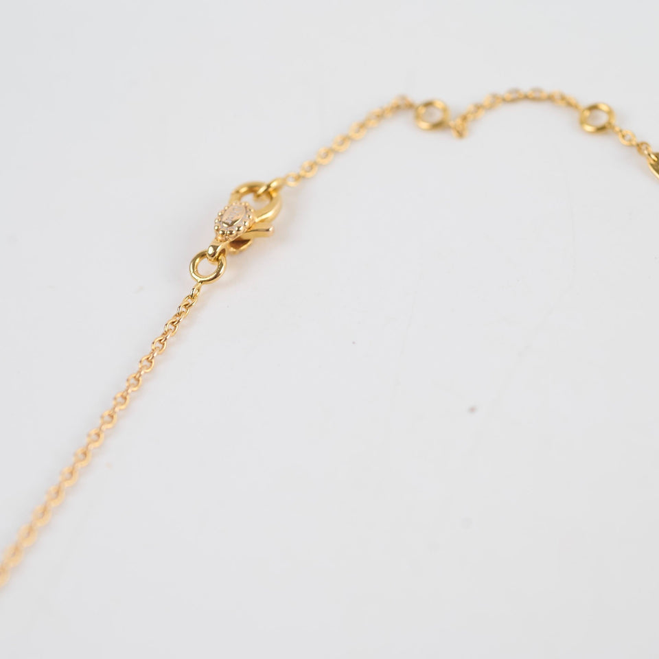 Christian Dior Collier Halskette Rose Des Vents Necklace