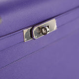 Hermes Kelly 35 Purple Epsom Square O 2011