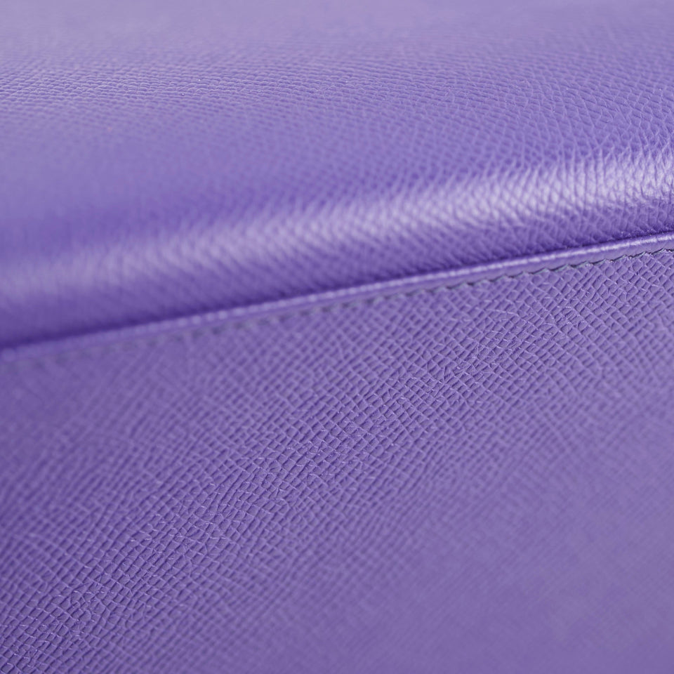 Hermes Kelly 35 Purple Epsom Square O 2011