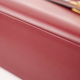 Hermes Kelly 28 Rouge   Box Calf - Stamp E Square 2001