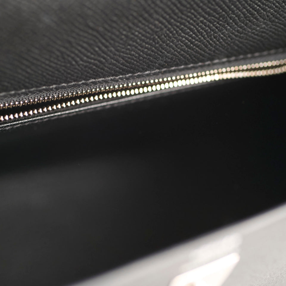 Hermes Kelly 25 Noir Y Stamp