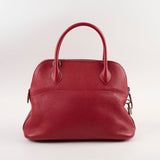 Hermes Bolide 31 Red Clemence Square Q 2013