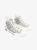 Christian Dior B23 White  / Grey Oblique Rubber EU 42 UK 8