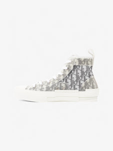 Christian Dior B23 White  / Grey Oblique Rubber EU 42 UK 8