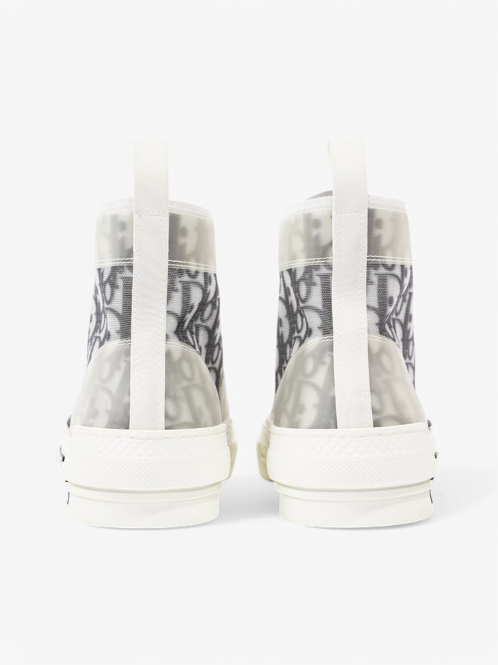 Christian Dior B23 White  / Grey Oblique Rubber EU 42 UK 8