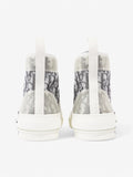 Christian Dior B23 White  / Grey Oblique Rubber EU 42 UK 8