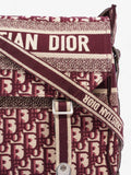 Christian Dior Diorcamp Messenger Burgundy Dior Oblique Canvas Medium