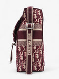 Christian Dior Diorcamp Messenger Burgundy Dior Oblique Canvas Medium