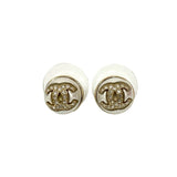 Chanel Coco Mark Faux Pearl Earrings