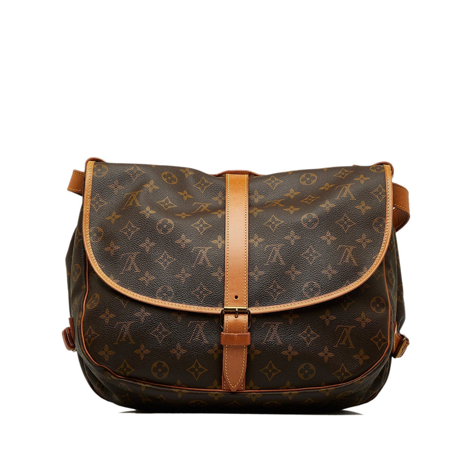 Louis Vuitton Monogram Saumur 35 Crossbody Bag