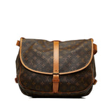 Louis Vuitton Monogram Saumur 35 Crossbody Bag