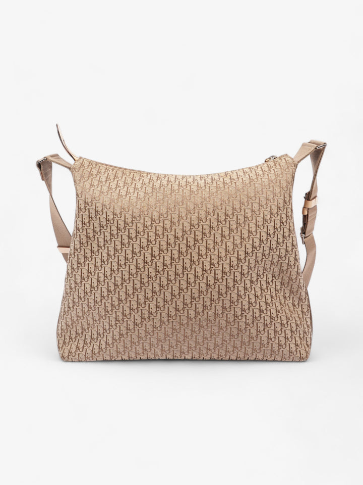 Christian Dior Trotter Beige Oblique Canvas Large