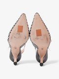 Christian Dior J'ADior Slingback Pumps 65 Black / White Tweed EU 40 UK 7