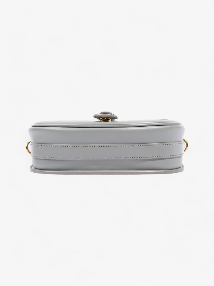 Christian Dior Bobby Grey Calfskin Leather Medium