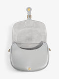 Christian Dior Bobby Grey Calfskin Leather Medium