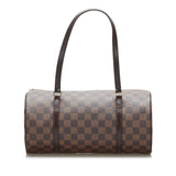 Louis Vuitton Papillon 30 Damier Ebene Canvas Handbag