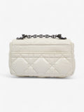 Christian Dior Caro Latte Dior Calfskin Leather Small