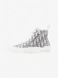 Christian Dior B23 High-tops White  / Grey Oblique Mesh EU 40 UK 6