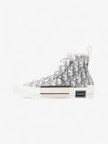Christian Dior B23 High-tops White  / Grey Oblique Mesh EU 40 UK 6