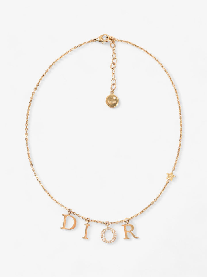Christian Dior Dio(r)evolution Necklace Gold / Crystal Base Metal