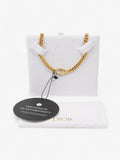 Christian Dior CD Chain Choker Gold Base Metal